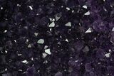 Amethyst Cut Base Crystal Cluster - Uruguay #151271-1